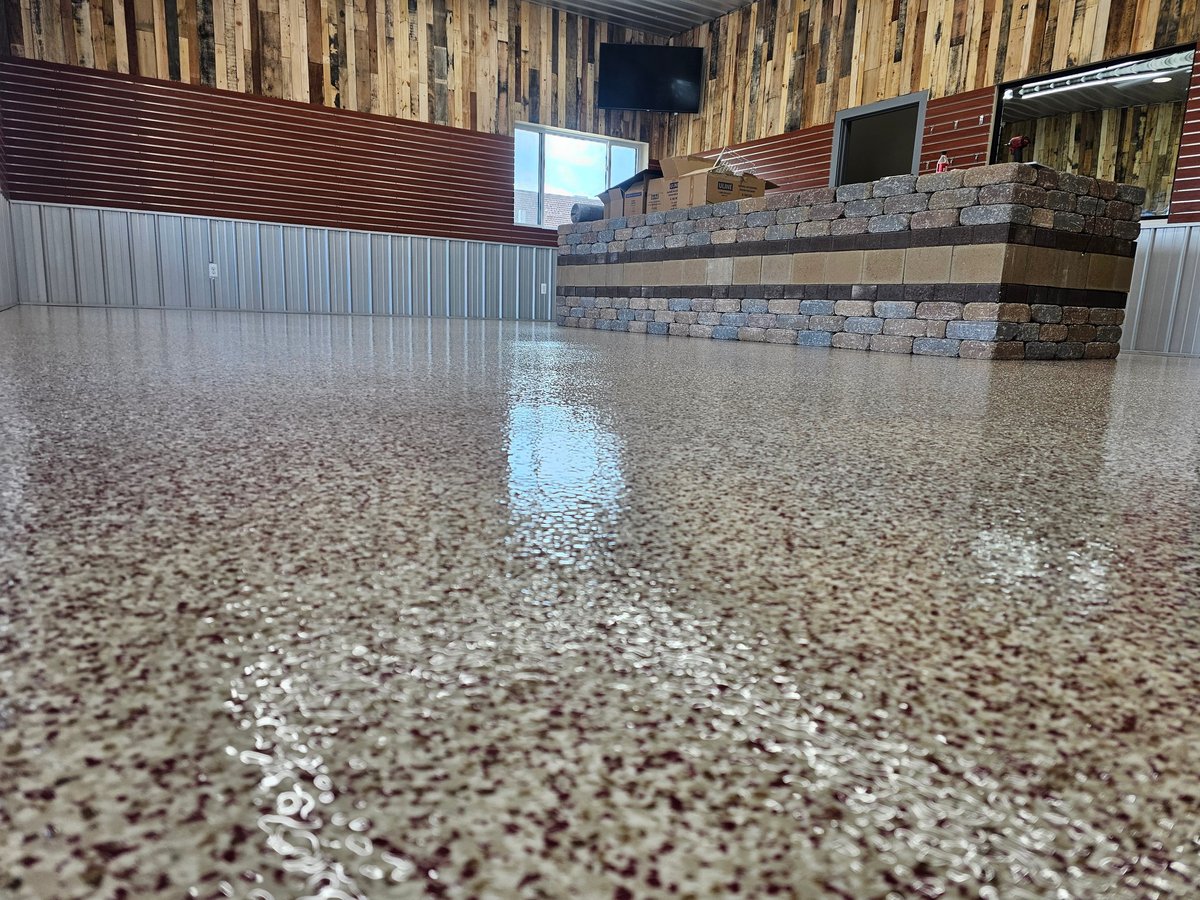 Epoxy flooring service area Ohio